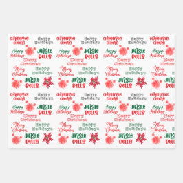 FUN CHRISTMAS WRAPPING PAPER GIFT SETS.