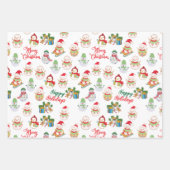 FUN CHRISTMAS WRAPPING PAPER GIFT SETS. (Voorkant)