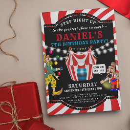 Fun Circus Children's | Dagen van de carnaval Kaart