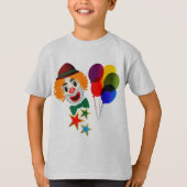 Fun Circus Clown en ballonnen T-shirt (Voorkant)
