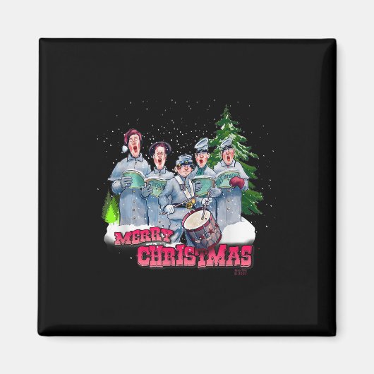 Fun Civil War kerst Magneet (Voorkant)