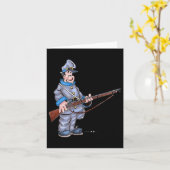 Fun Civil War Soldaat Kaart (Gele Bloem)