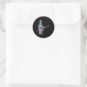 Fun Civil War Soldaat Ronde Sticker (Tas)