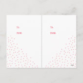 Fun Class Valentijnsdag Party Hart Fotokaarten Feestdagenkaart (Achterkant)