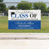 Fun Class Year Gefeliciteerd Afstuderen Spandoek (Insitu)