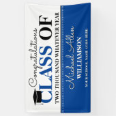 Fun Class Year Gefeliciteerd Afstuderen Spandoek (Verticaal)