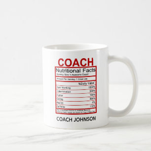 Fun Coach Nutritional Label Koffiemok