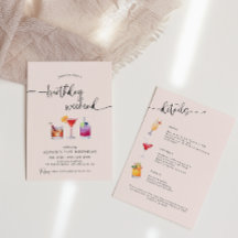 Fun Cocktails Birthday Weekend