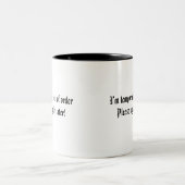 Fun Coffee-Mok Tweekleurige Koffiemok (Center)