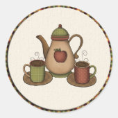 Fun Coffee sticker (Voorkant)