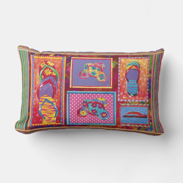 Fun Collage kussens, met omdraaien Kussen (Voorkant)