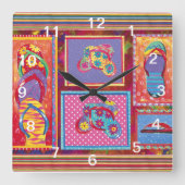 Fun Collage wall klok draaien (Voorkant)