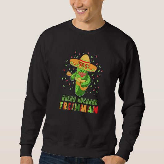 Fun College Freshman High School Meme Freshman Trui (Voorkant)