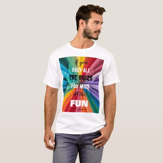Fun Color T-shirt (Voorkant volledig)