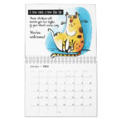 Fun Colorful 2023 Illustrated Cat Calendar Kalender (Jan 2026)