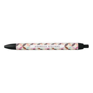 Fun Colorful Abstract Patroon Zwarte Inkt Pen