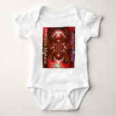 Fun Colorful African Design Romper (Voorkant)