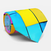 Fun Colorful Art Teacher Artist Painter Mod Cool Stropdas (Opgerold)