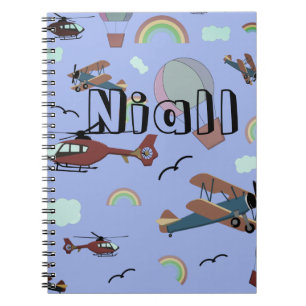 Fun Colorful Aviation Notitieboek