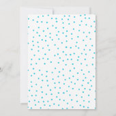 Fun Colorful Balloon Birthday Party Invitation Kaart (Achterkant)