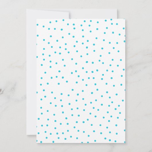 Fun Colorful Balloon Birthday Party Invitation Kaart (Achterkant)