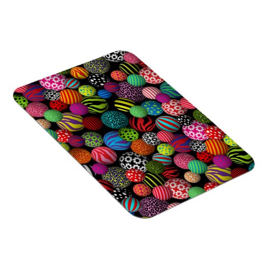 Fun & Colorful Balls Magneet (Rechterzijde)