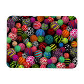 Fun & Colorful Balls Magneet (Horizontaal)