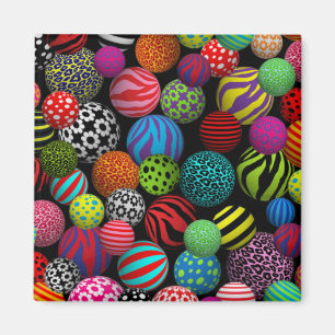 Fun & Colorful Balls Magneet