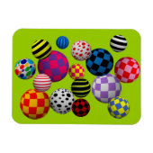 Fun & Colorful Balls Magneet (Horizontaal)