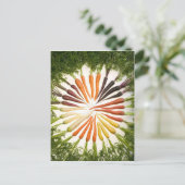 Fun Colorful Carrots Briefkaart (Staand voorkant)