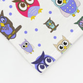 Fun Colorful Cartoon Ownership Fleece Blanket (Hoek)