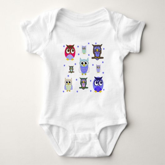 Fun Colorful Cartoon Ownership Romper (Voorkant)