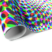 Fun Colorful Circles Cadeaupapier (Rol Hoek)