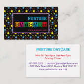 Fun Colorful Daycare Visitekaartje (Voorkant / Achterkant)