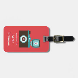 Fun Colorful Diana Lomo Camera Fotograaf Bagagelabel