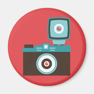 Fun Colorful Diana Lomo Camera Fotograaf Magneet