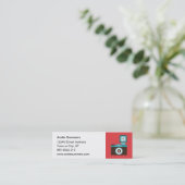 Fun Colorful Diana Lomo Camera Fotograaf Mini Visitekaartje (Staand voorkant)