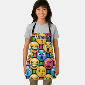 Fun Colorful Emoji Faces Schort (Insitu)