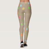 Fun Colorful en Floral Leggings (Achterkant)