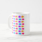 Fun Colorful Fish Theme Coffee Mugs Koffiemok (Voorkant links)