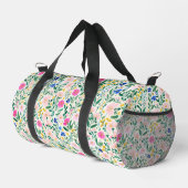 Fun Colorful Floral Duffel Bag Plunjezak (Rechterhoek)