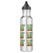 Fun Colorful Funny Golf Joke Golfer Waterfles (Rechts)