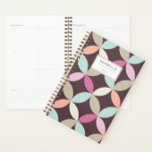 Fun Colorful Geometric Pattern Planner (Display)