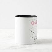 Fun Colorful Gift "Quilting vult my days" Mok (Midden)