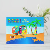 Fun & Colorful Hippie Camper Retirement Kaart (Staand voorkant)