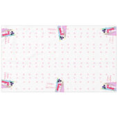 Fun Colorful Holiday Snowman Tafelkleed (Voorkant (Horizontaal))