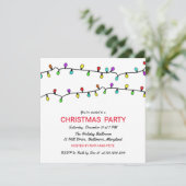 Fun Colorful Kerstmis met kerstfeest Kaart (Staand voorkant)