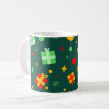Fun Colorful Kerstpatroon