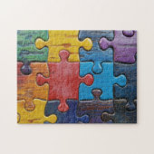Fun Colorful Legpuzzel (Horizontaal)