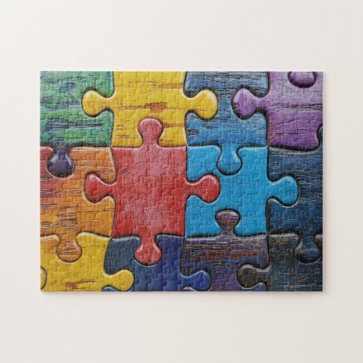 Fun Colorful Legpuzzel (Horizontaal)